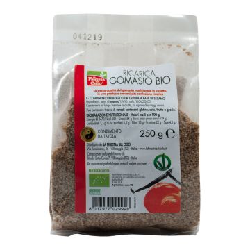 Ricarica gomasio bio 250 g Ricarica gomasio bio 250 g