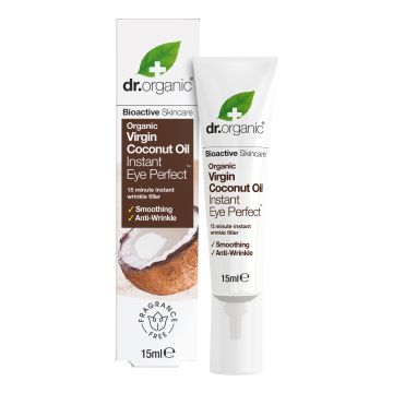 Dr organic coconut oil cocco eye perfect siero occhi 15 ml