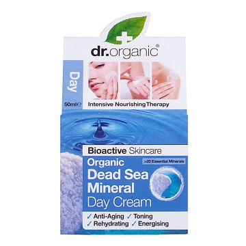 Dr organic dead sea minerals day cream crema viso giorno 50 ml