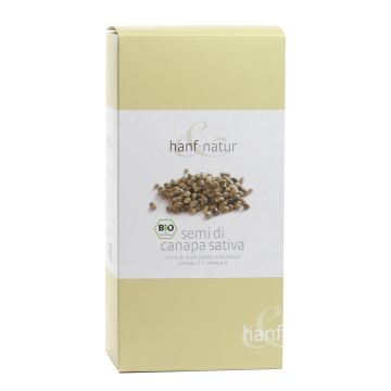 Hanf natur canapa sativa semi decorticati bio 150 g