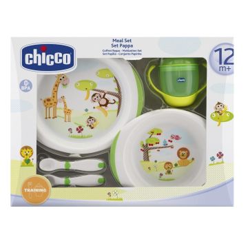 Chicco set pappa 12m+ verde