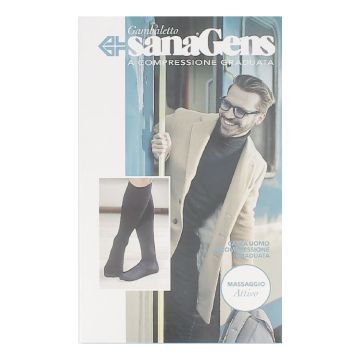 Calza uomo virginia 18 cot antracite 1 xs