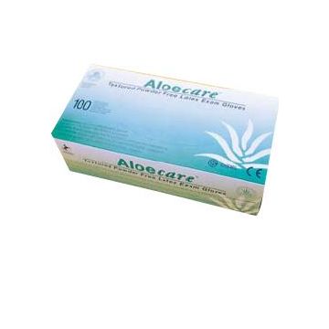 Guanto in lattice aloe care medium