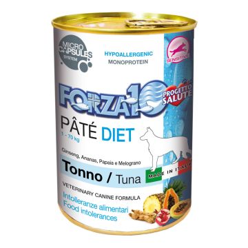 Pate' diet tonno 400 g cane microcaps