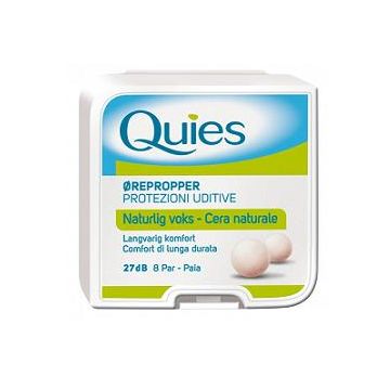 Quies tappo auricolare cera 8p