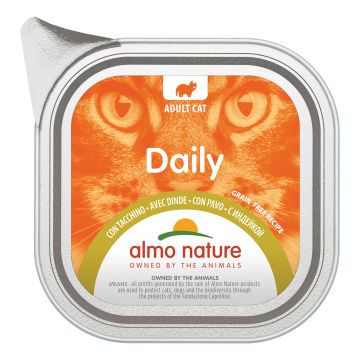 Daily menu cats con tacchino 100 g