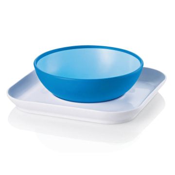 Baby's bowl & plate piatto + sottopiatto