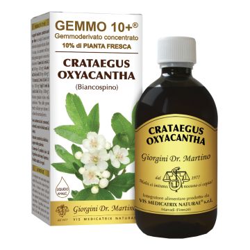 Gemmo 10+ biancospino liquido analcolico 500 ml