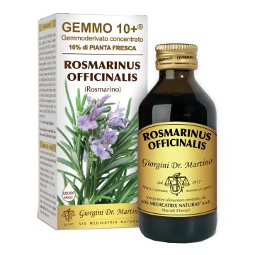 Gemmo 10+ rosmarino liquido analcolico 100 ml