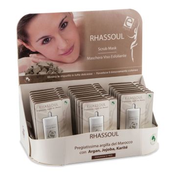 Esprit equo rhassoul peeling mask argan murumuru bio 22 pezzi da 10 ml