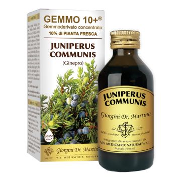 Gemmo 10+ ginepro 100 ml liquido analcolico