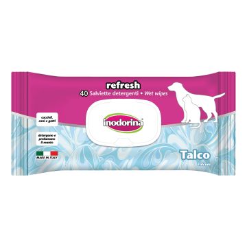 Salviette Talco Inodorina 40 Pezzi