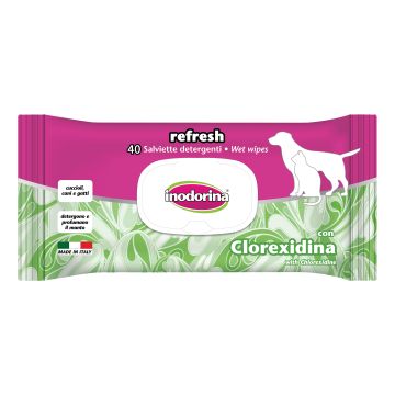 Salviette Clorexidina Inodorina 40 Pezzi