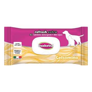 Inodorina salviette gelsomino extra 40 pezzi