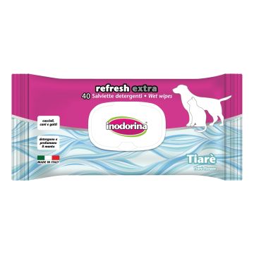 Inodorina salviette fiori di tiare extra 40 pezzi