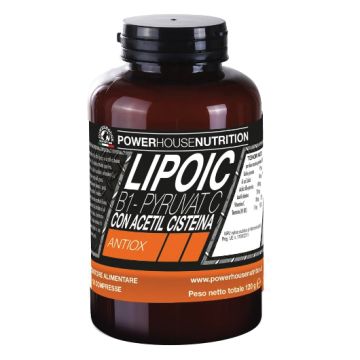 Lipoic b1-pyruvat con acetil cisteina 120 compresse