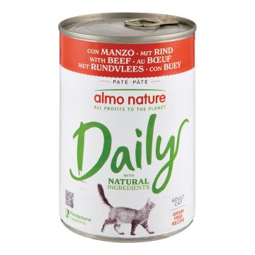 Almo nature cats daily menu con manzo 400g