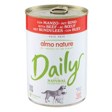 Almo nature dogs daily menu con manzo 400g