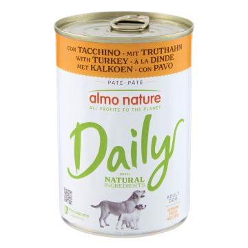 Almo nature dogs daily menu con tacchino 400g