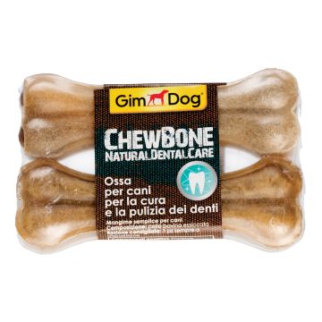 Gimdog bufalo osso cm 11,25-4,1/2 2 pezzi
