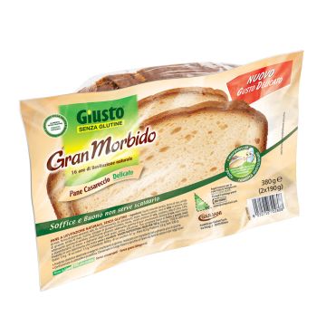 Giusto Senza Glutine Pane Casereccio Delicato 380g