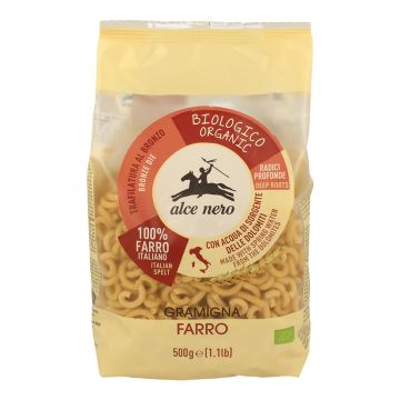 Gramigna 100% sfarinato di farro bio 500 g