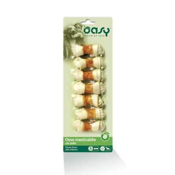 Oasy Cane Snack Osso Masticabile Pollo Tg.S 90 Gr