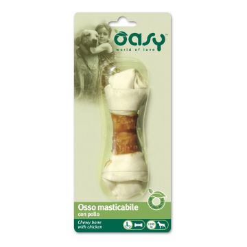Oasy Cane Snack Osso Masticabile Pollo Tg.L 67 Gr