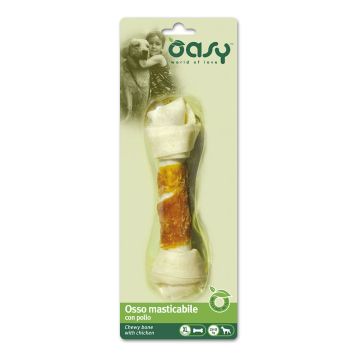 Oasy Cane Snack Osso Masticabile Pollo Tg.Xl 98 Gr