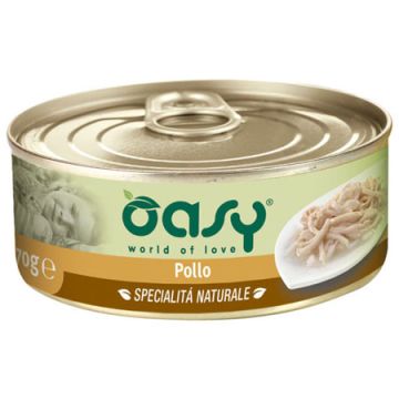 Oasy Gatto Specialita' Naturali In Lattina Adulto Pollo 150 Gr