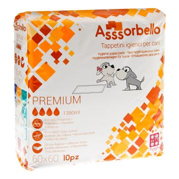 Tappetini Fuss Dog 60X60 10 Pezzi