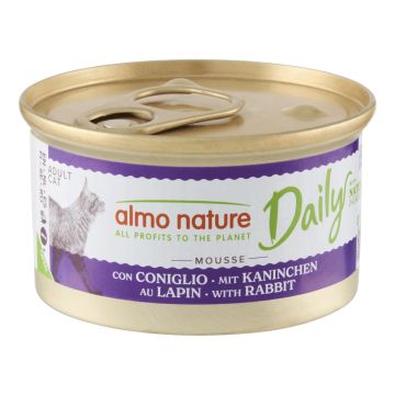 Daily menu cats mousse con coniglio 85 g