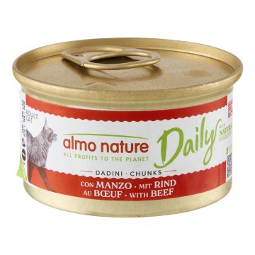 Almo cat daino dadini con manzo 85 g