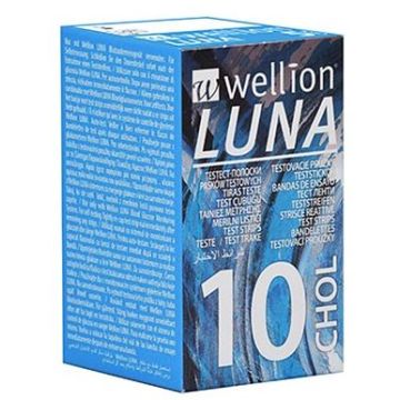 Wellion luna choles 10 strisce
