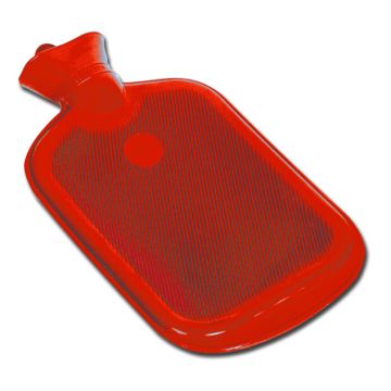 Borsa acqua calda bilamellata rossa