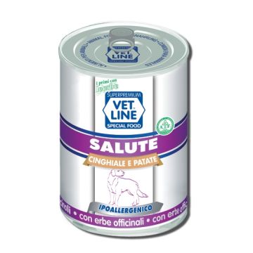 Vet line salute cinghiale/patate 400 g