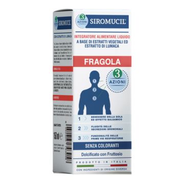 Siromucil 3 azioni fragola 150 ml