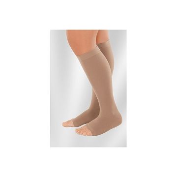Mediven plus/3 gambaletto corto punta aperta 402 beige 3