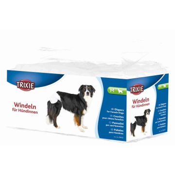 Trixie Pannolino Per Cani Tg. M 32-48 Cm 12 Pezzi