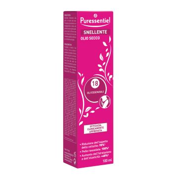 Puressentiel snellente olio secco anticellulite ai 18 oli essenziali 100 ml