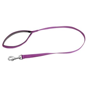 Kerbl Cane Guinzaglio Miami Presa Morbida 20 Mm X 100 Cm Viola