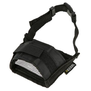 Kerbl Cane Museruola In Nylon Tg. Xxl 22-30 Cm Nero