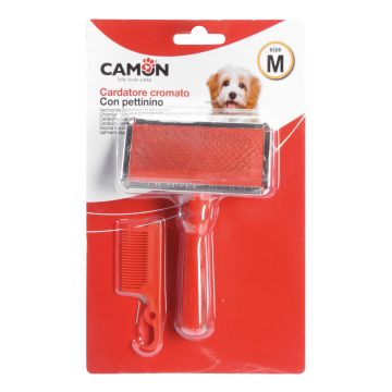 Cardatore crom con pettinino m 12 pezzi Cardatore crom con pettinino m 12 pezzi