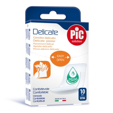 Pic Delicate Extra Cerotto Antibatterico 10 Pezzi