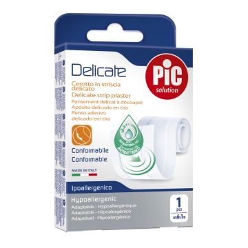 Pic Delicate Cerotto Striscia Antibatterica 6x100cm 1 Pezzo