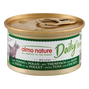 Almo cat daino mousse tonno/pollo 85 g
