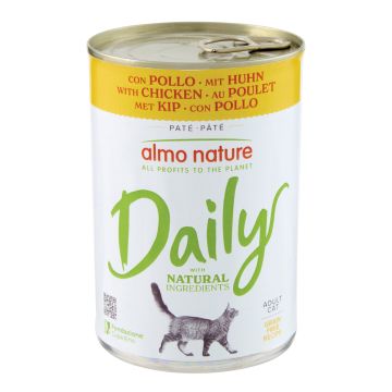 Daily menu cat 400 g pollo