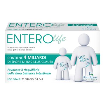 Enterolife forte 4 miliardi 20 fiale da 5 ml