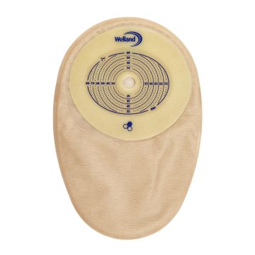 Sacca colostomia aurum opaca ritagliabile 13-60x80 30 pezzi