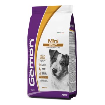 Gemon high premium quality cane crocchette mini adult pollo con riso 3 kg Gemon high premium quality cane crocchette mini adult pollo con riso 3 kg
